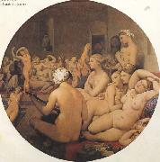 Jean Auguste Dominique Ingres The eTukish Bath (mk45) oil painting artist